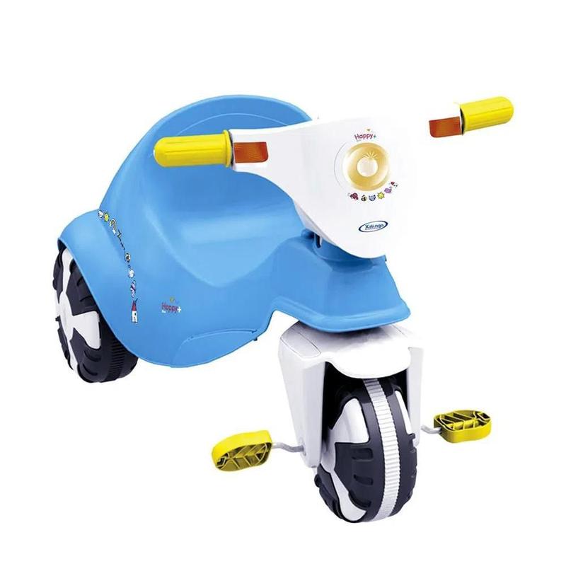 Triciclo Infantil Xalingo 3 em 1 Happy Blue 07244 - Triciclo